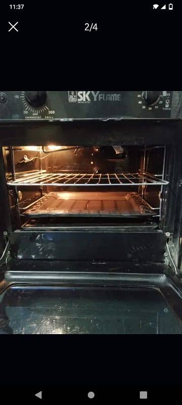 sky flame cabinet oven 1