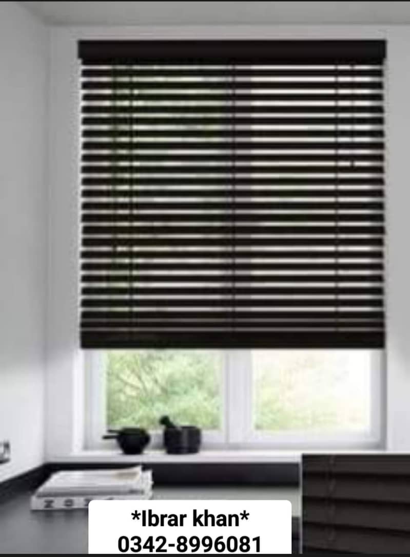 Office Blinds roller zebra with remote control / window wooden blinds 13