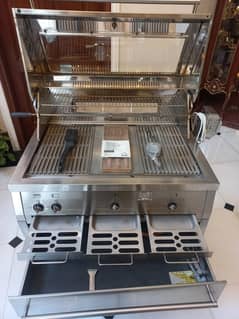 Bar BQ and Fish Grill Machine