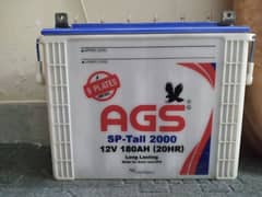 Want to sell AGS SP-Tall 2000 12v 180AH battery