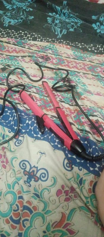 nova 2 in 1 straightener n curler 0