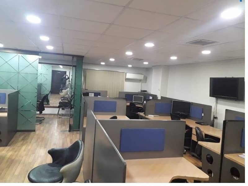 Investment Corridor and Builders offer Fully Furnished Area 850 Square feet corporate office Available for rent in Gulberg 3 Lahore 5