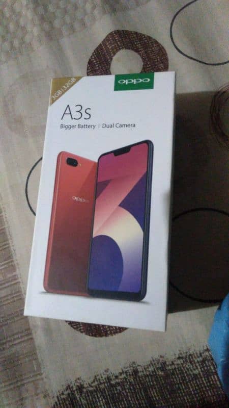 oppoA3s with box 3gb 32gb 03-111-84-284-4 whatsap 1