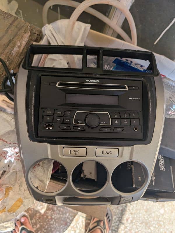 Honda city cassette player original with bluetooth 0