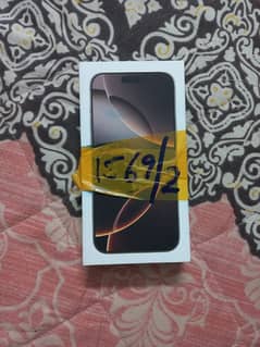 Iphone 16 Pro Max 256 GB Desert Titanium Non PTA (LLA MODEL)