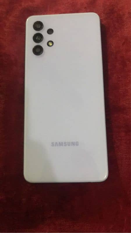 SAMSUNG A32 6/128 WITH BOX AND CHARGER 0