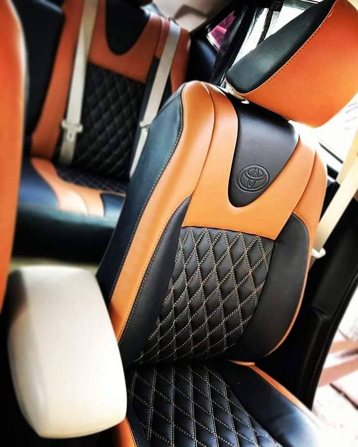 Toyota Grande | Corolla | GLI | XLI poshish seat covers in japanese 6