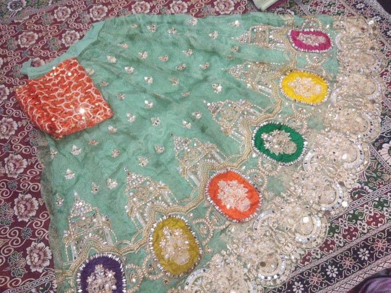 bridal mehndi lanhga for sale 0