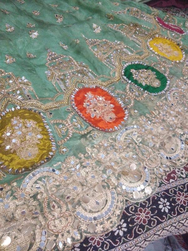 bridal mehndi lanhga for sale 2