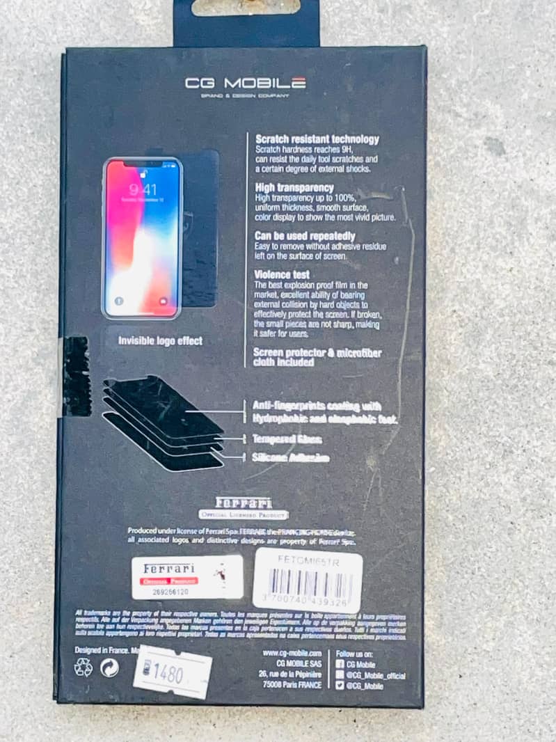 BMW screen protector For XS MAX 1