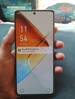 Infinix note 40 complete box 8gb ram 256gb memory