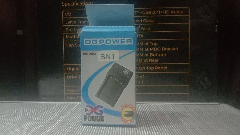 Digital camera and camcorder Charger BN1 0