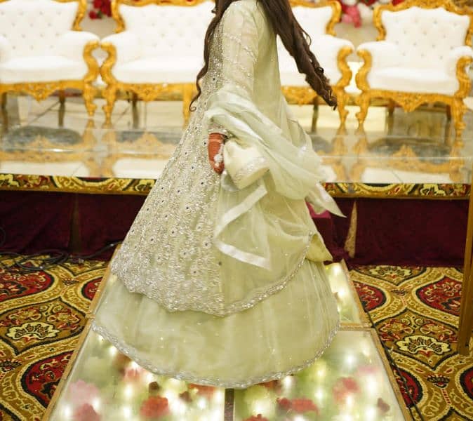 Stunning Pista Wedding Gown for Sale in Lahore. 3