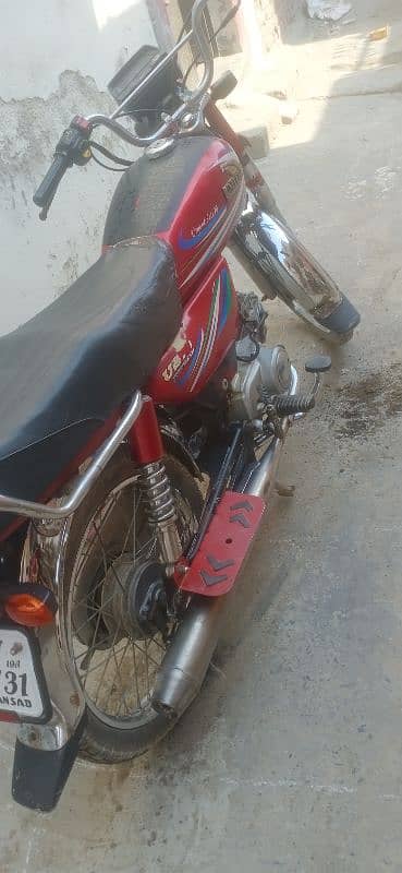 United 70cc Bike 0