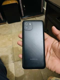 Samsung A03 non pta with box  condition 10/10 antique piece