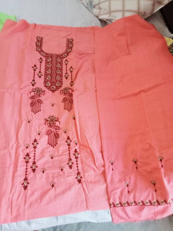 Cotton khdder lilun febric Karachi 2