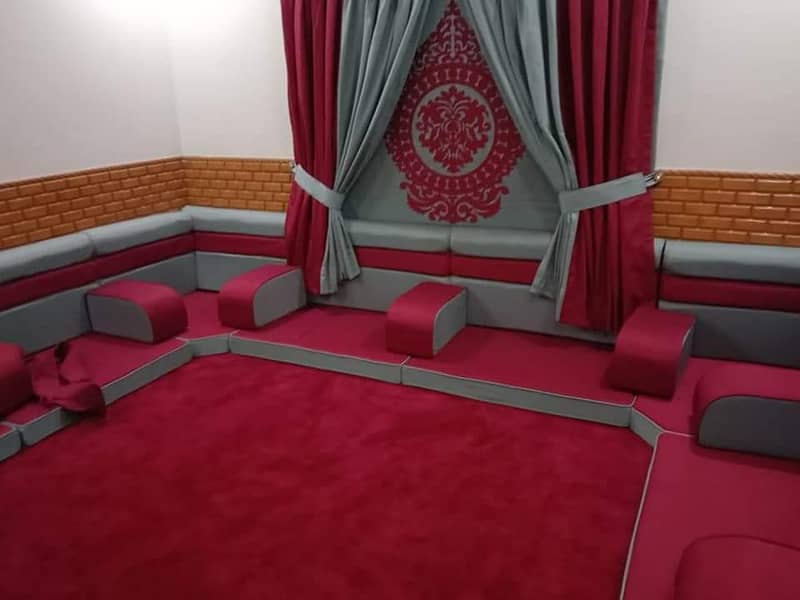 Arabic Majlis Sofa /Arbi Majlis | Saudi Majlis | Hujra Bethak | Sofa 1