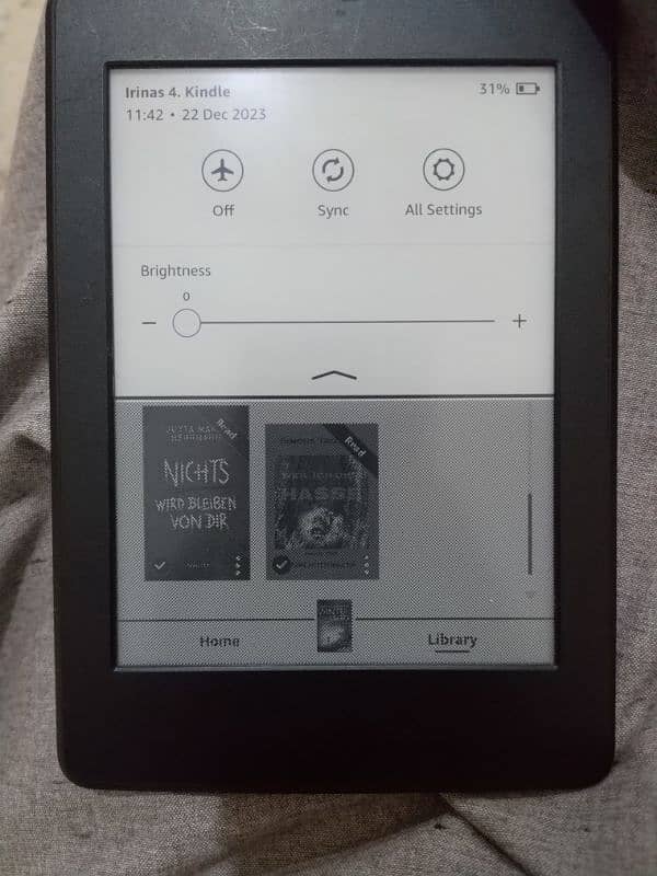 KINDLE PAPER WHITE-Fully Working PAPER White 1