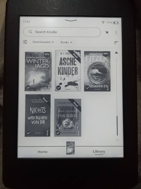 KINDLE PAPER WHITE-Fully Working PAPER White 4