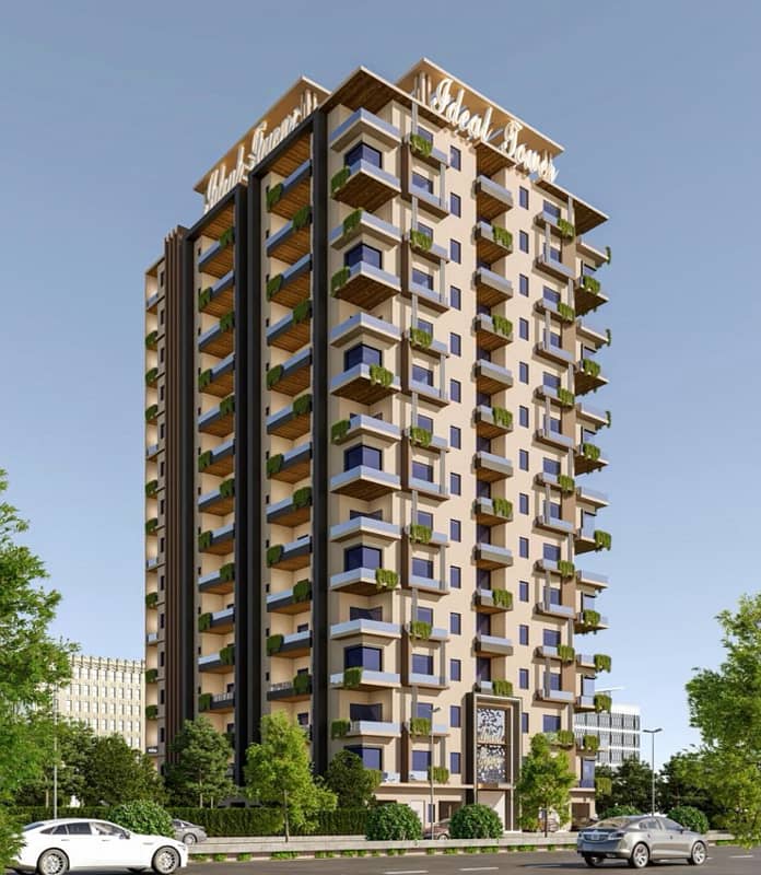 Book Your Luxury 1 Bed Apartment In Just 10 Lac Only in HS Ideal Tower 1