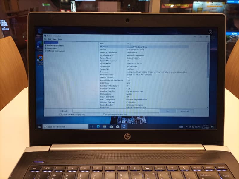 HP Probook 440 G5, i5 8th Generation, 8 GB 500 GB 5