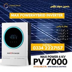 Max Power 6 kw pv 7000