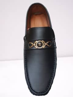 Men's Black Loafer Shoes  _Size 44_ Brand New