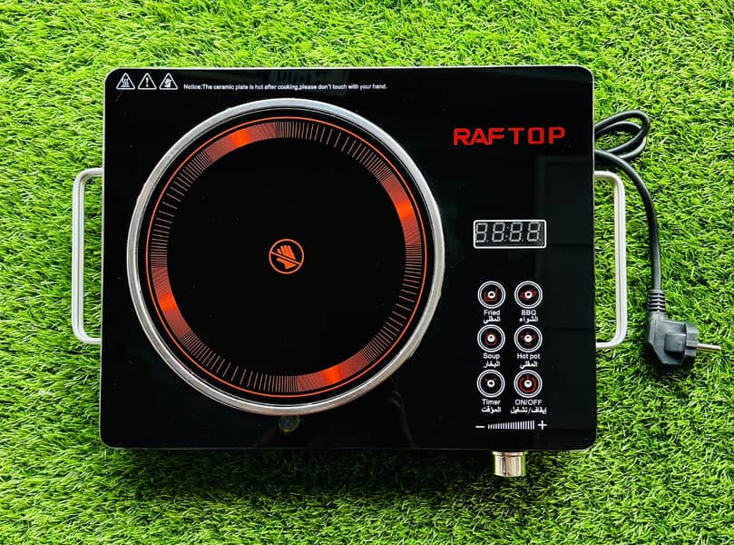 RAF HOT PLATE   |    INFRARED COOKER   |   ELECTRIC STOVE 4