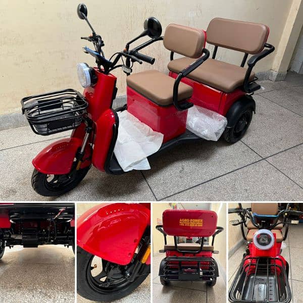 3 Wheel Electric Scooty for Elders and Special persons 8