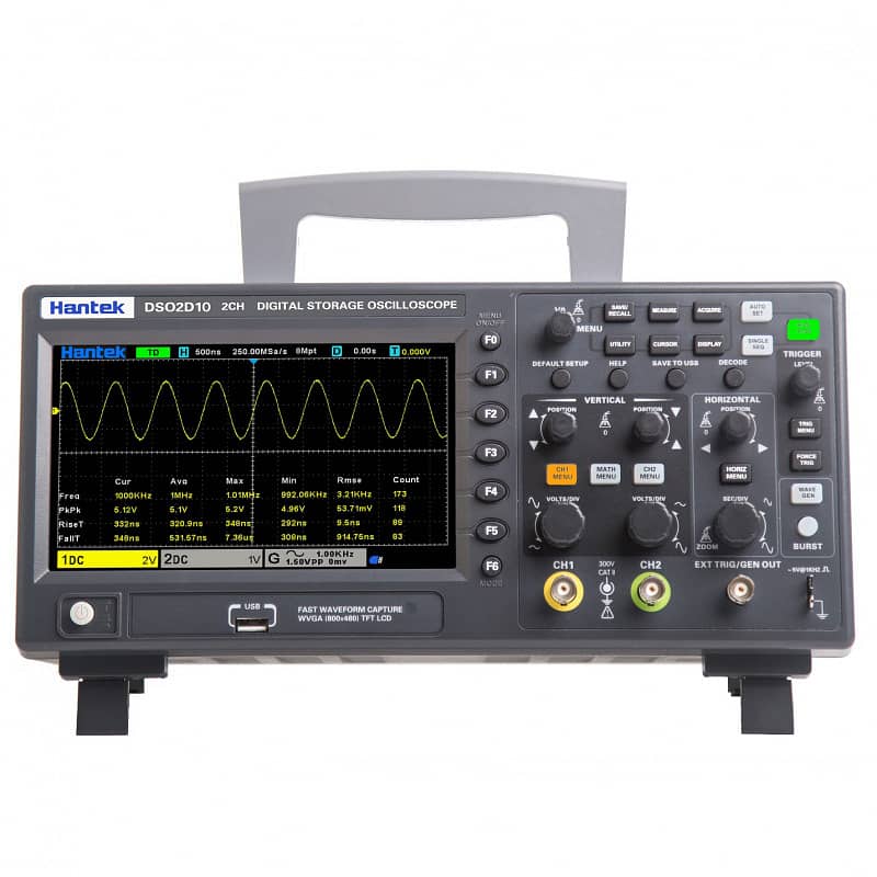 DSO2D10	Digital Oscilloscope 100MHZ 0