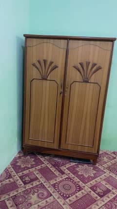 bed with wardrobe