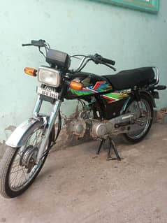 Honda CD 70 Sell Price 100000 Akbarabad Sialkot 03227394191