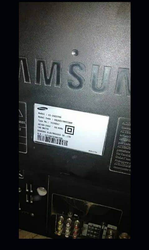 Samsung tv for sale ( model CS-29Z57MH ) 1