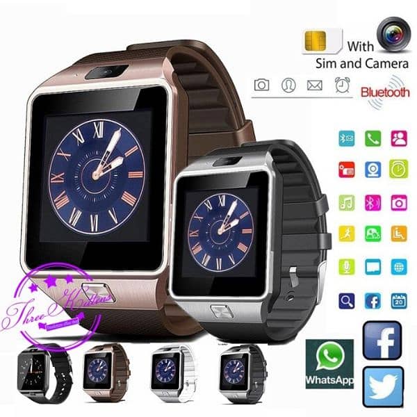 Sim Smart Watch | Memory Card Option | Sim Watch 5