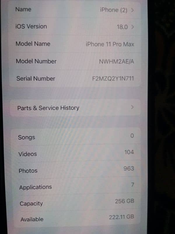 Iphone 11 pro max 256gb for sall good condition not pta 1