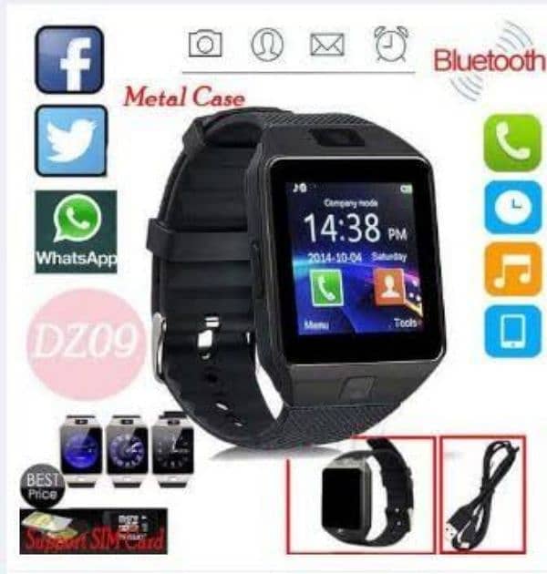 Sim Smart Watch | PTA Approved | Memory Card Option | Sim Watch 1