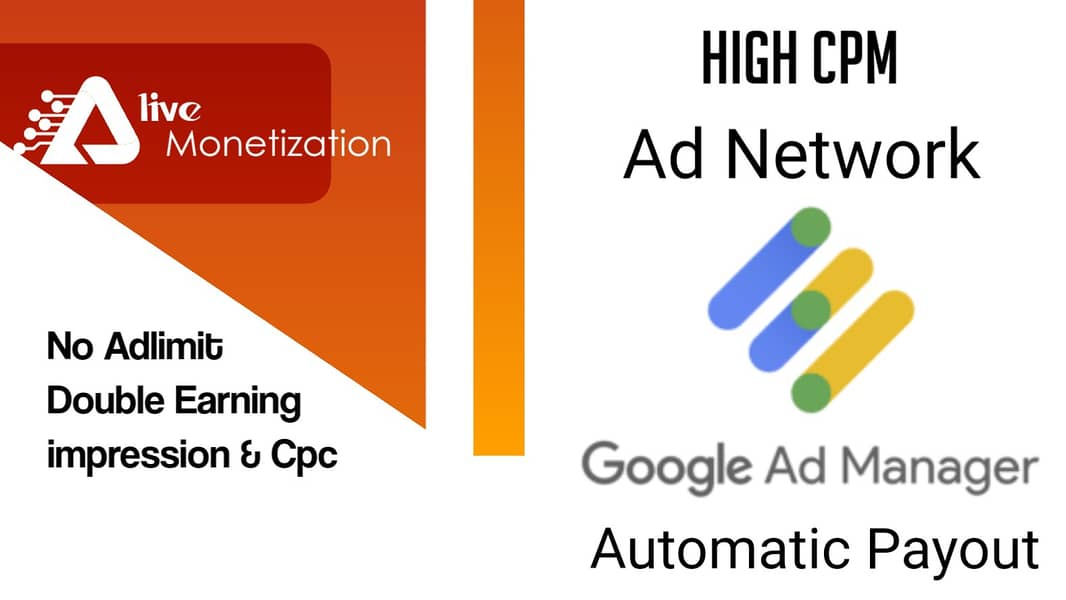 Free Best Google adx ad network for website - adsense alternative adx 1