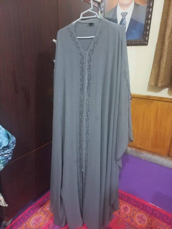 2  double layers abayas 2