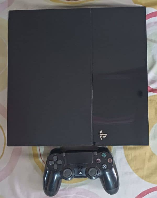 Ps4 500gb with 1 dual shock controller 0