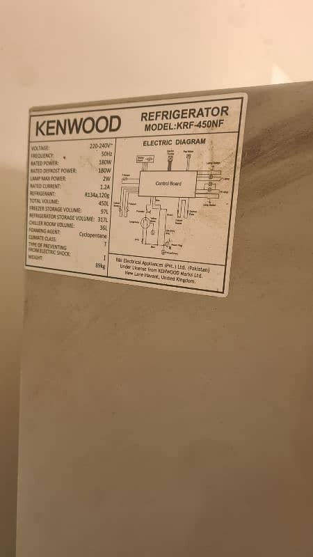 Kenwood KRF_450NF Fridge 1