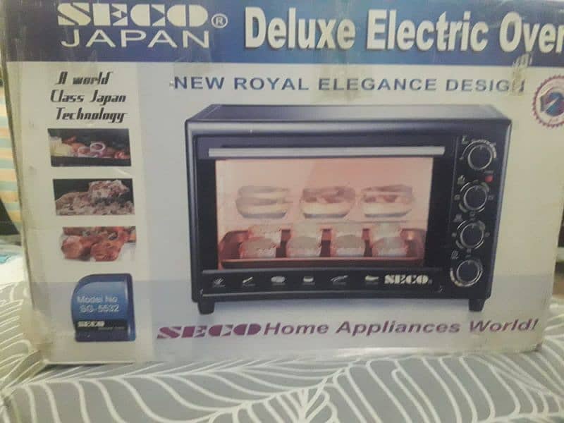 An electric oven 2