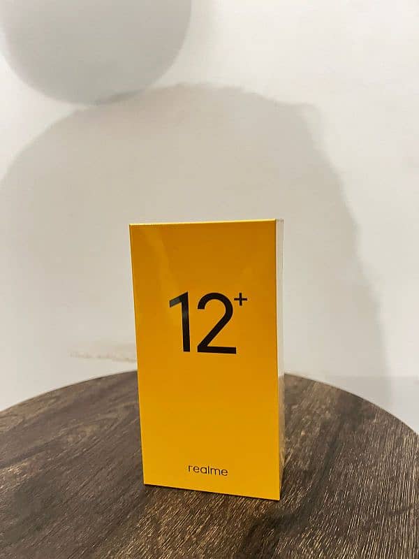 Realme 12+ 5G box packed 5