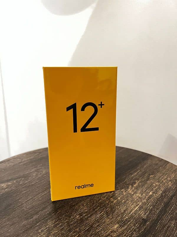 Realme 12+ 5G box packed 6