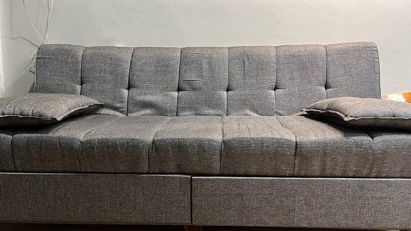 sofa combed with 2 drawers 0