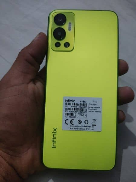 Infinix HOT 12 10/10 conditions 6+5ram 128gb 1