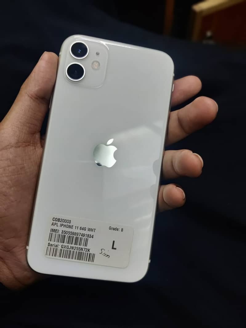 IPhone 11 64 Gb White Jv Like New Condition 2