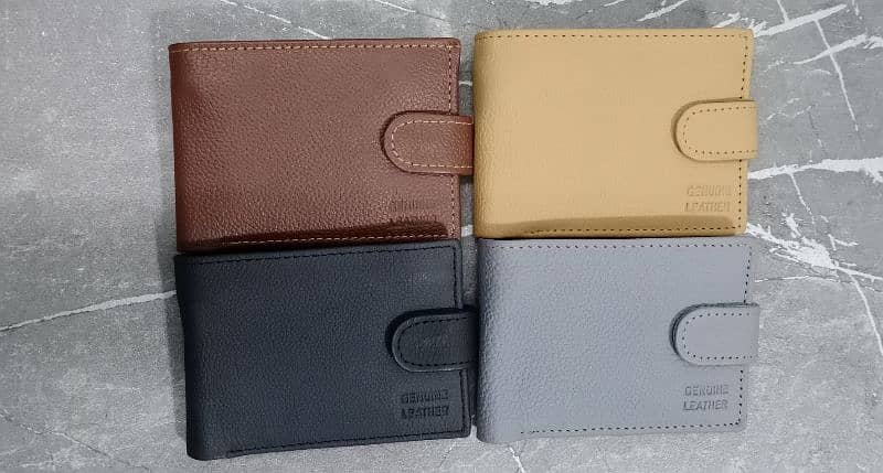 Genuine Leather Wallet For Men 16