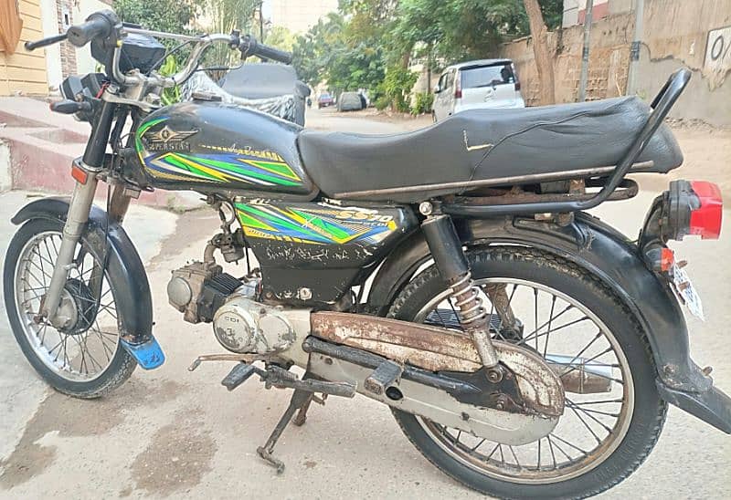 hi speed 2018 5th month registration 70cc for sale 2