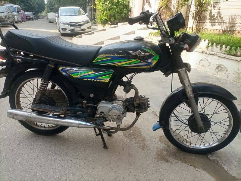 hi speed 2018 5th month registration 70cc for sale 9