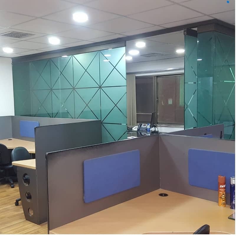 Fully Furnished Area 850 Square Feet Office Available For Rent Real Pictures In Main Boulevard Road Gulberg 3 Lahore 0